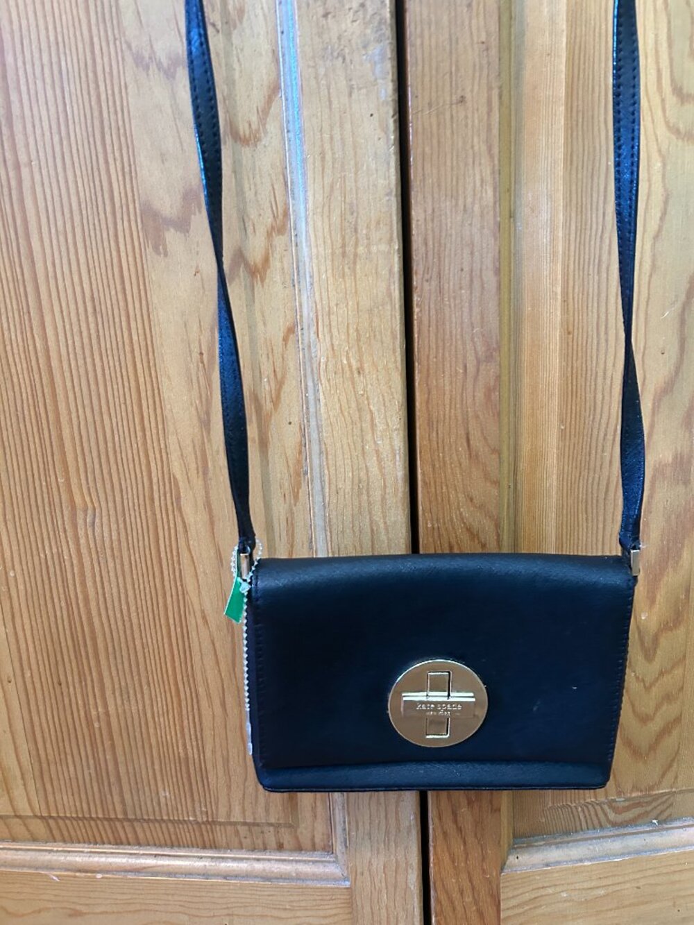 Kate Spade Black Leather Crossbody